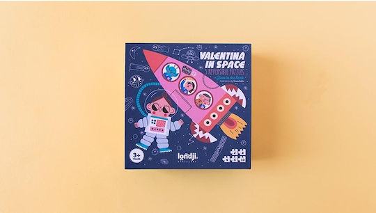 Kinderpuzzle Valentina in Space für 3+ Jahre alt+ Jahre 125pcs Londji