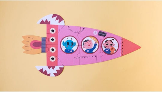 Kinderpuzzle Valentina in Space für 3+ Jahre alt+ Jahre 125pcs Londji