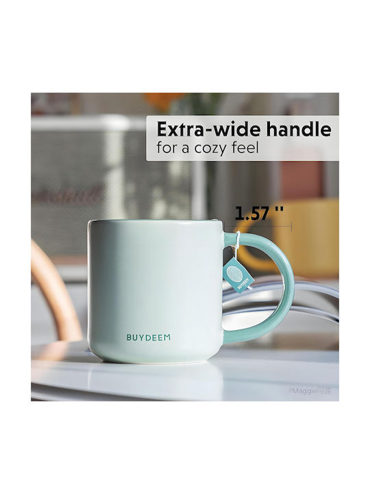 Buydeem Mug Ceramic Green 300ml
