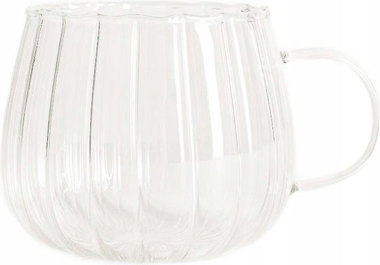 Atmosphera Pumpkin Κούπα Γυάλινη Διάφανη 350ml