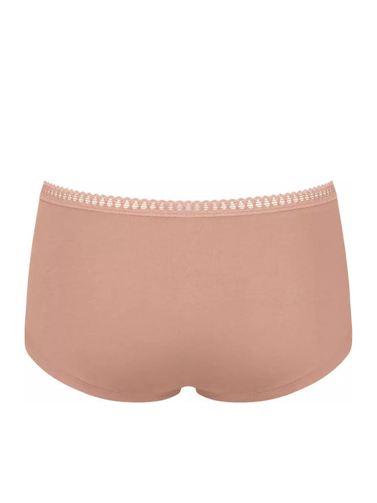 Βαμβακερά Women's Boxer 3Pack Beige