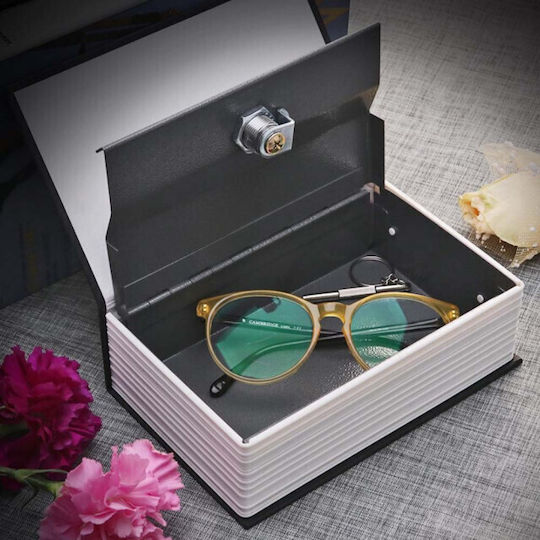 Secret Book Safe Key Lock British 18 X 12 Cm