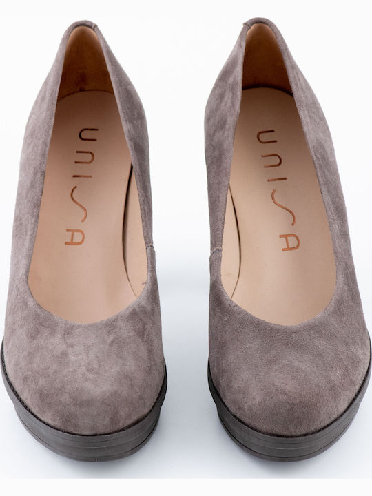 Gray High Heels