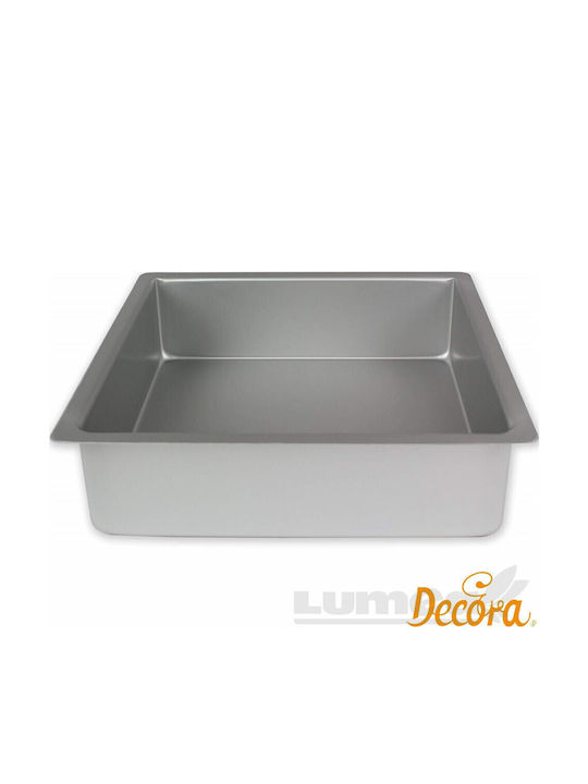 Decora Aluminum Cake Baking Pan 15x15x10cm