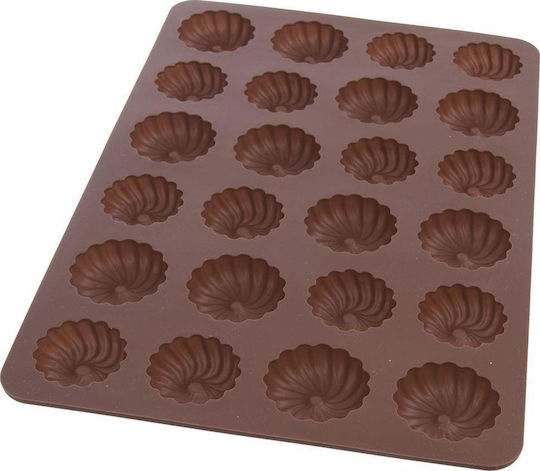 Orion Backform Pralinen Silikon 24 Plätze 32x22x1.5cm 1cm