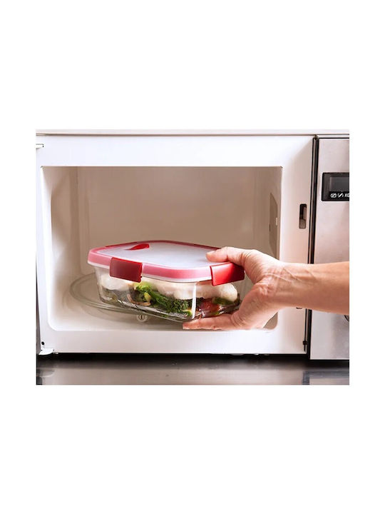 Curver Smart Lunchbox Glas Rot 900ml 1Stück