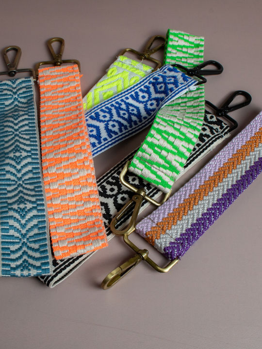 Key Chain Patch Μπεζ Μπεζ