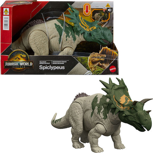 Φιγούρα Δράσης Wild Roar Jurassic World με Ήχους 15εκ.
