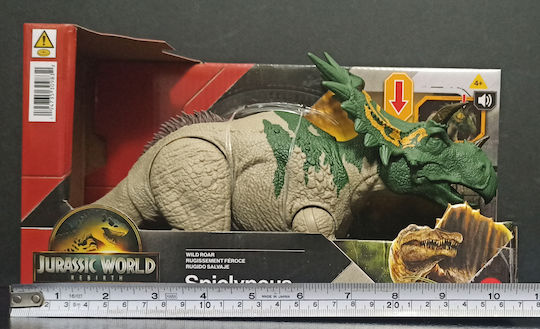 Φιγούρα Δράσης Wild Roar Jurassic World με Ήχους 15εκ.