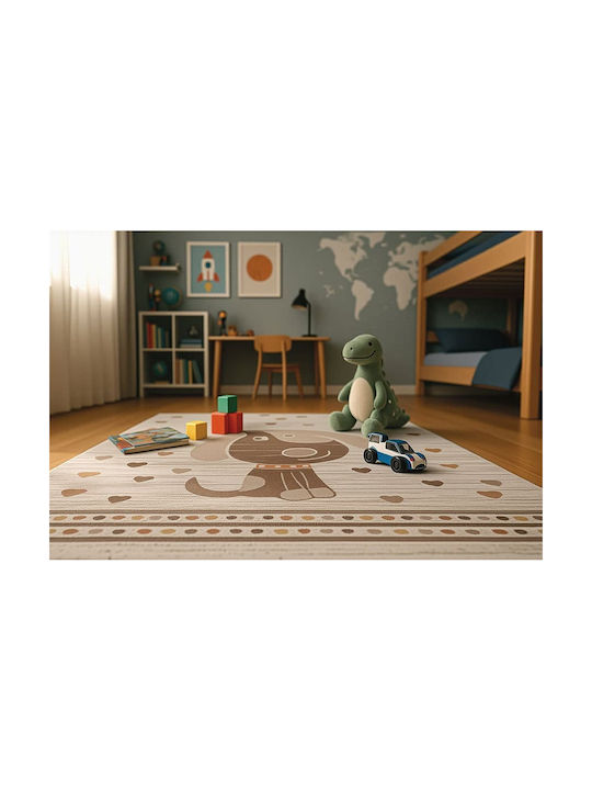 Newplan Kinder Teppich Beige 80x150cm