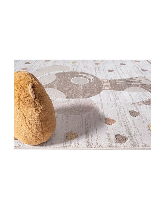 Newplan Kinder Teppich Beige 80x150cm