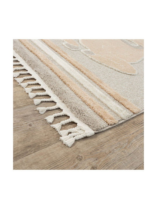 Newplan Bubbles 390 Детско килимче Бежов 80x150см
