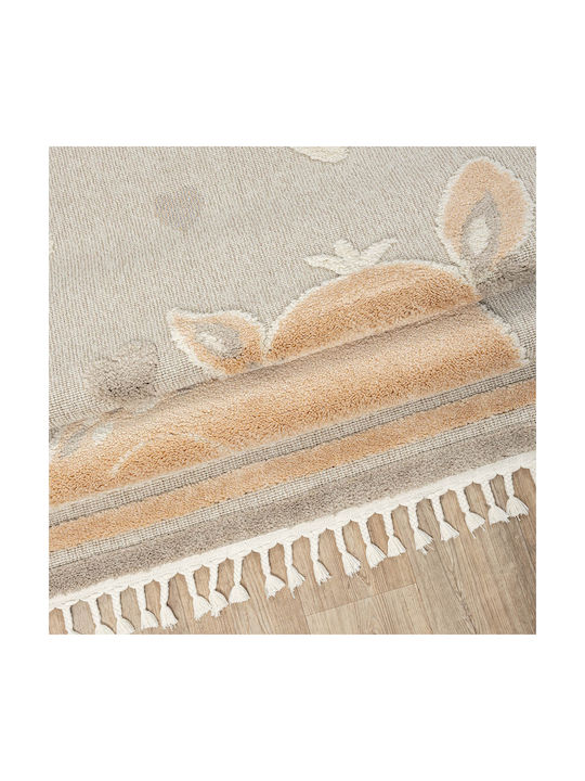 Newplan Bubbles 390 Детско килимче Бежов 80x150см