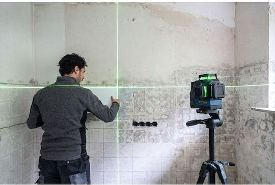Bosch GLL 12V-100-33 CG Linear Laser Level Green Beam with Working Range 100m