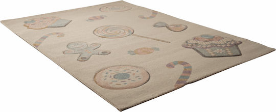 Tzikas Carpets 76772-260 Детско килимче Бежов 133x190см