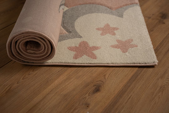 Tzikas Carpets 76774-255 Kinder Teppich Rosa 160x230cm