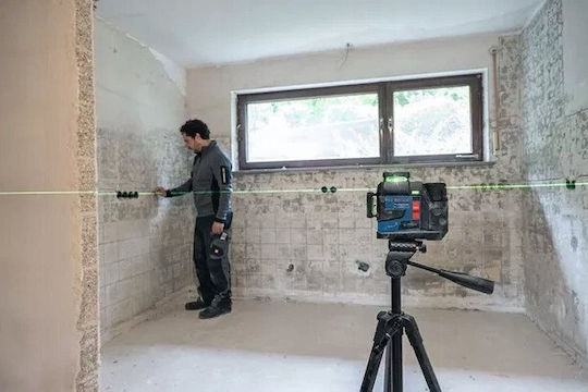 Bosch GLL 12V-100-33 CG Linear Laser Level Green Beam with Working Range 100m
