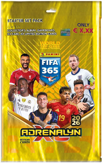 Panini Fifa 365 2026 Adrenalyn Mega Starter 19τεμ