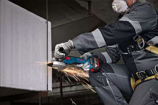 Bosch GWS 18V-8 Τροχός 125mm Μπαταρίας Brushless 18V Solo