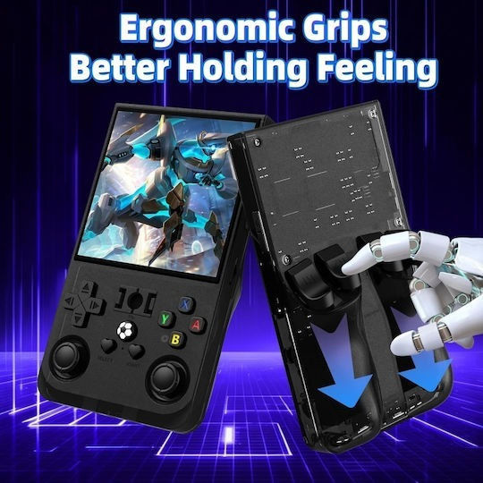 Handheld Video Game Console Ips Screen Hdmi Output Black 64g