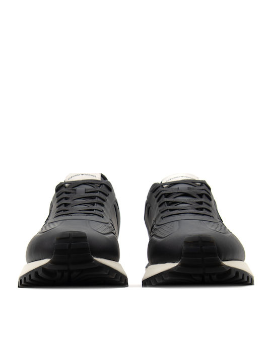 Emporio Armani Sneakers Μαύρα