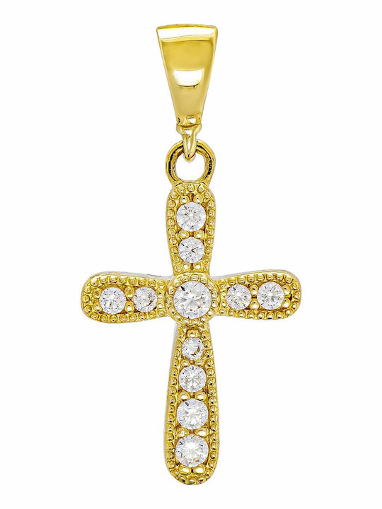 Kiriakos Gofas Gold Kreuz 14K