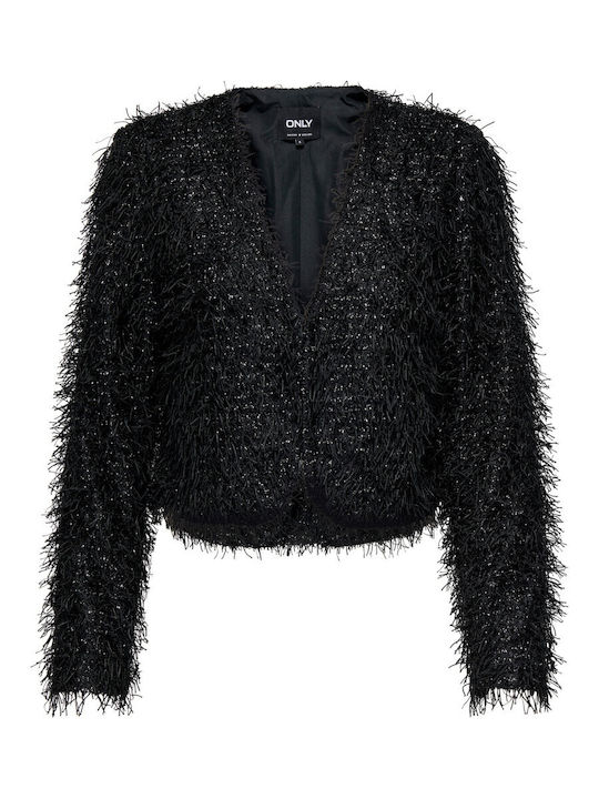 Only Kurz Damen Blazer Schwarz