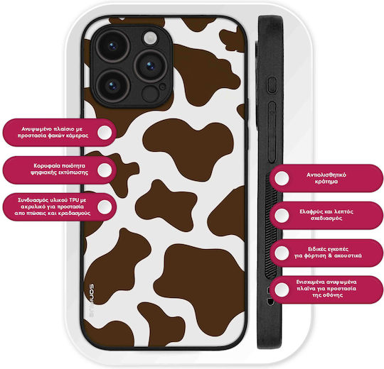 Sonique Animal Print Series Case Xiaomi Xiaomi 13t 5g Xiaomi 13t Pro 5g Cow 02