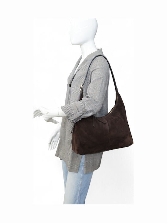 Leather Women's Bag Shoulder Brown