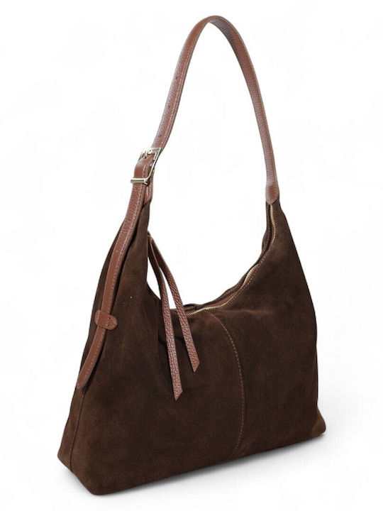 Leather Women's Bag Shoulder Brown