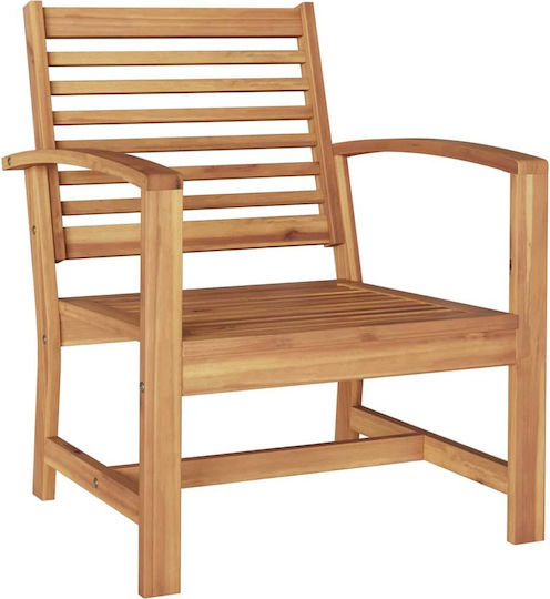 Outdoor Living Room Set 5 Pieces Natural