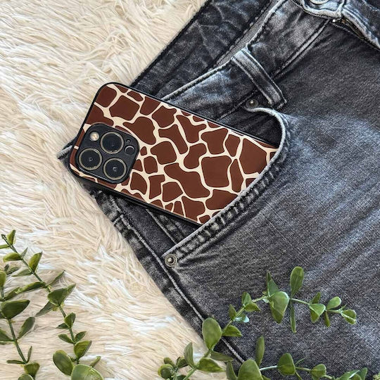 Калъф Sonique Animal Print Series Samsung Galaxy M34 5g Жираф 01