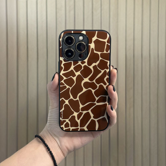 Калъф Sonique Animal Print Series Samsung Galaxy M34 5g Жираф 01