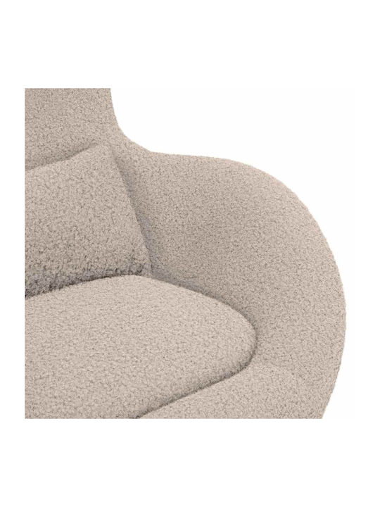 Sessel Light Grey 63x73x90cm