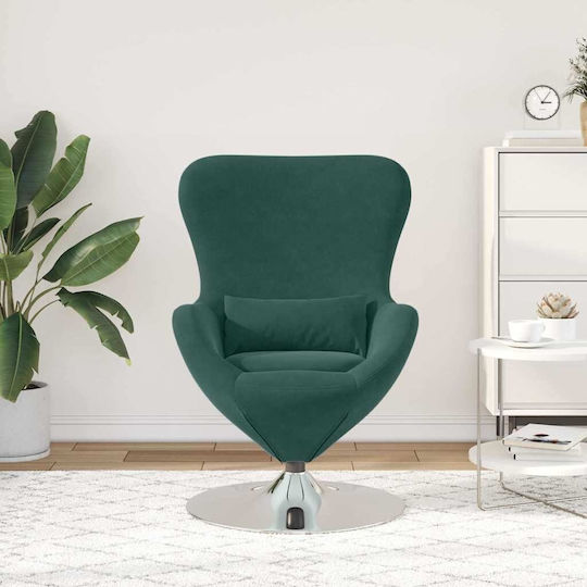 Armchair Dark Green 63x73x90cm
