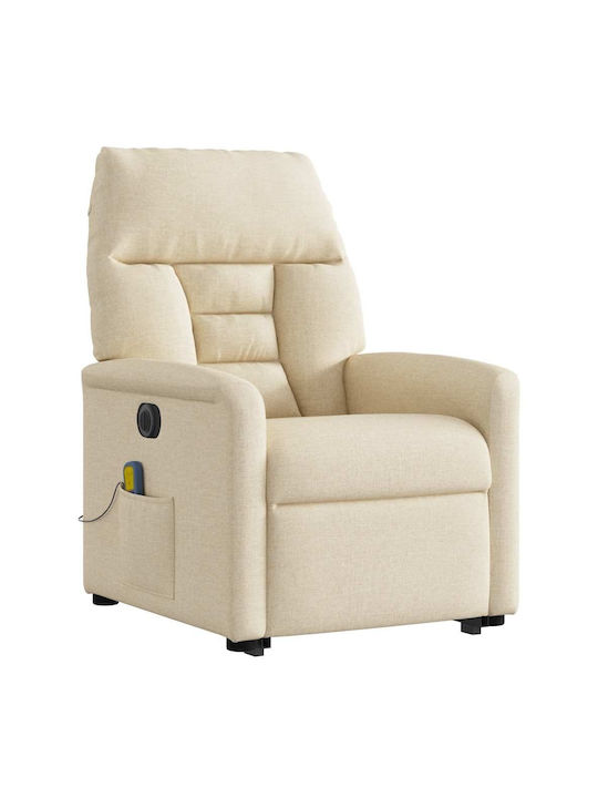 Πολυθρόνα Relax Massage Κρεμ 72x90x99cm