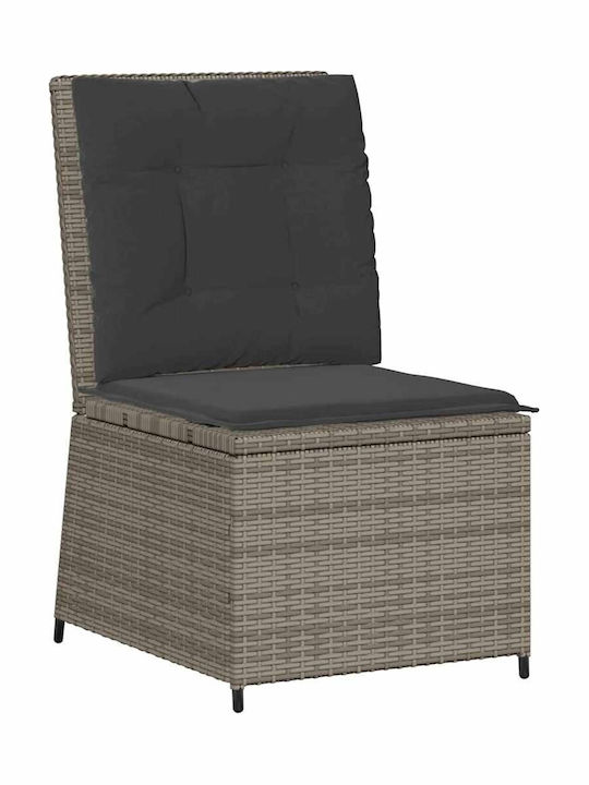 Four-Seater Sofa Outdoor Rattan with Pillows 54x67x95cm