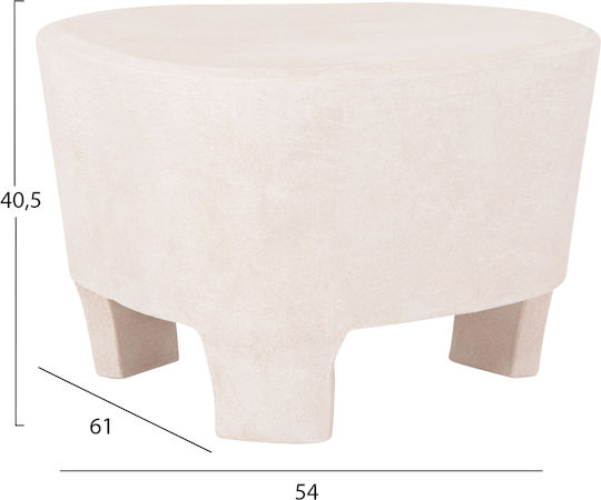 Freebox Side Table Ecru Freebox Side Table Ecru