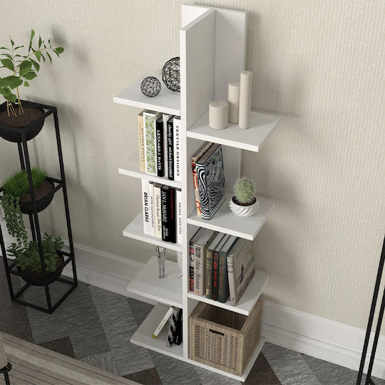 Bibliothek Tree Weiß 45x21.4x113cm