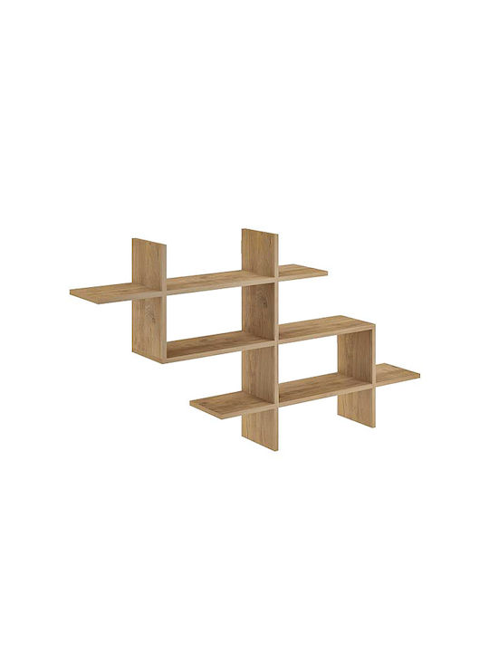 Shelf Wall Halic Natural Beech 150x22x82cm
