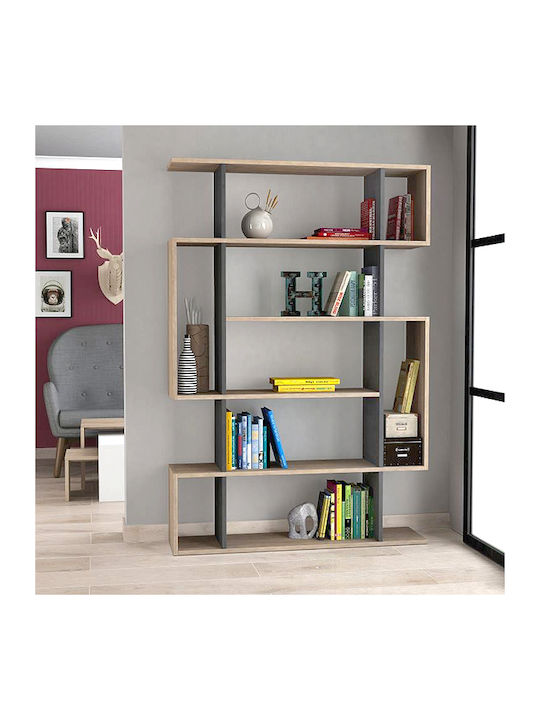 Етажерка Mito Beech / Anthracite 108x25x161см.