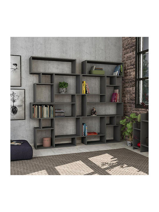Bibliothek Karmato Anthraki 96x25.5x168.5cm