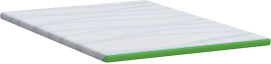 vidaXL Topper Dublu Spumă 140x190x6buc