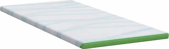 vidaXL Mattress Topper Single Foam 90x200x6cm