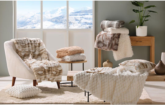 L-c Mouton Одеяло Космено За Канапе 125x150см Mouton