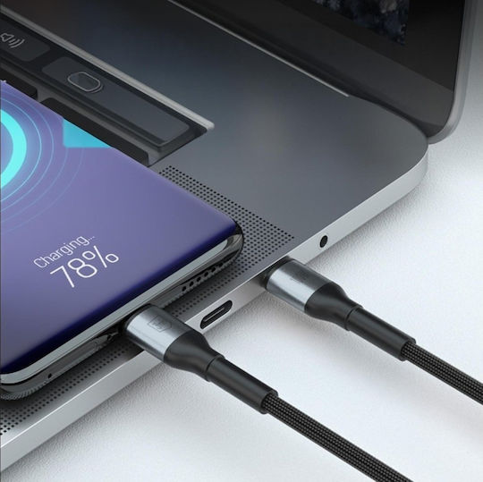 3MK USB 2.0 Cable USB-C Male - USB-C 100W PD Black 2m