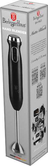 Berlinger Haus Ραβδομπλέντερ με Ανοξείδωτη Ράβδο 800W Matt Black