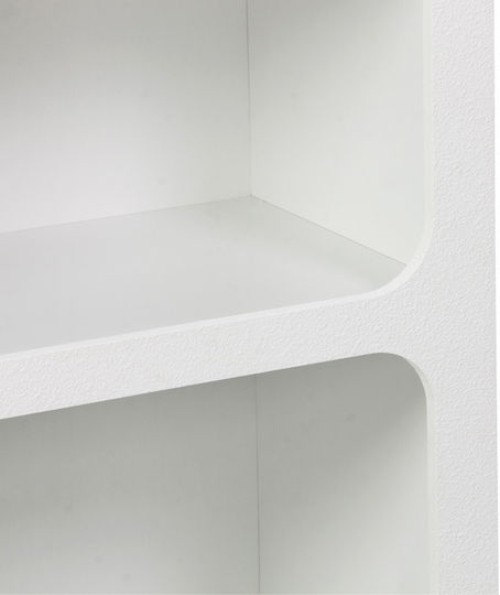 Wall Shelf Emersi White 70x35x100cm