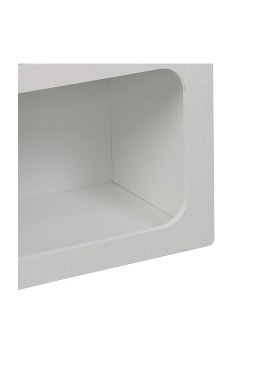 Ράφι Τοίχου Emersi Λευκή 70x35x100εκ.