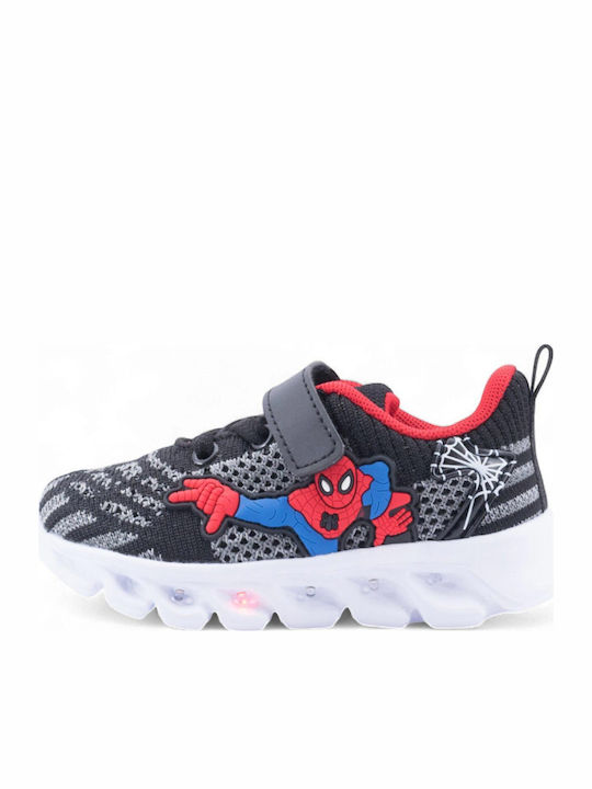 Kids Sneakers with Lights Black